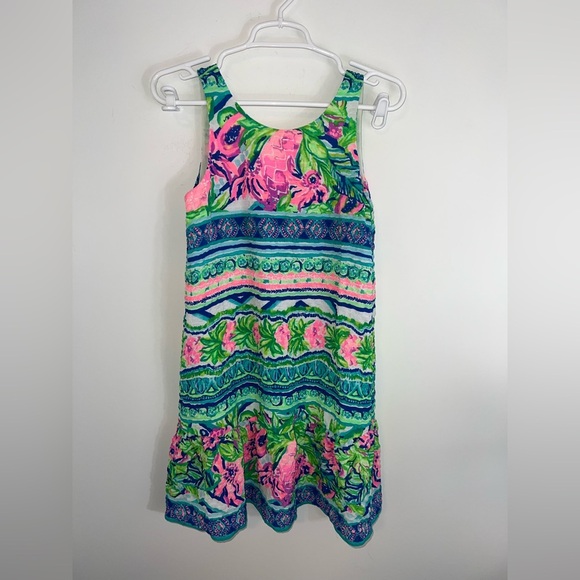 NWOT!🦄 Lilly Pulitzer Beautiful Gabriella Dress Size XXS 💕HARD TO FIND!💕 - Picture 4 of 15